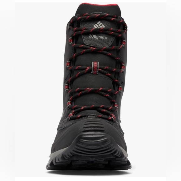 NIB Columbia Bugaboot III Men’s Black Bright Red Size 10 - Picture 3 of 6